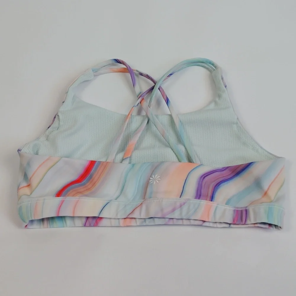 Athleta Girl Printed Upbeat Bra 2.0